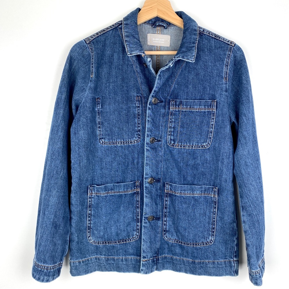 Everlane Blue Denim Jean Jacket